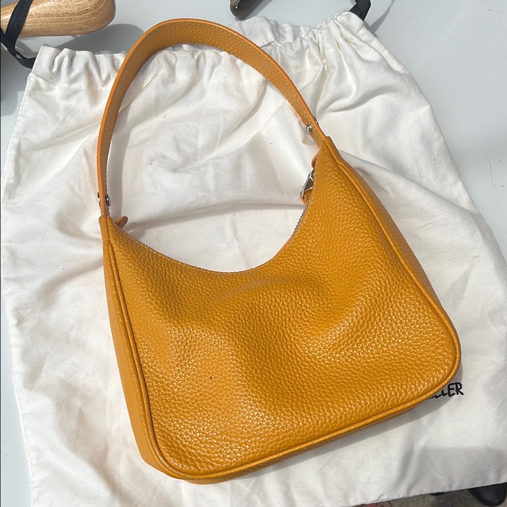 Simon Miller Snap bag in marigold yellow